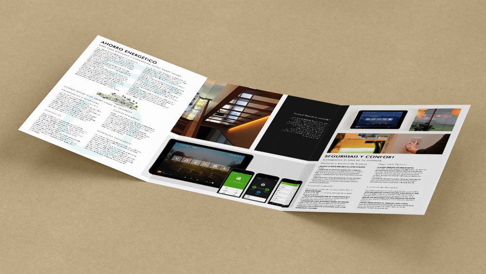Triptico abierto Smart Homes